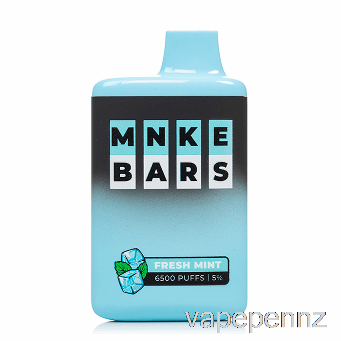 MNKE BARS 6500 Disposable Fresh Mint VAPE NZ